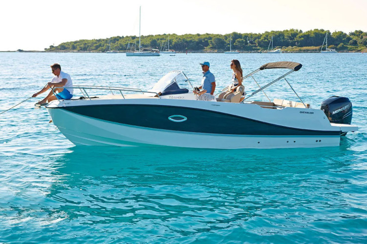 bateau Quicksilver 755 Sun Deck Mallorca 2