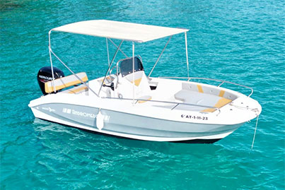 alquilar barco a motor Andrómeda 635 Asle Mallorca