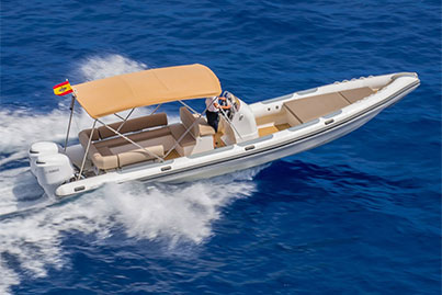 Alquilar semirrígida Ribeye 900 Sport Mallorca