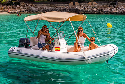 rent Zodiac Cadet 400 Mallorca