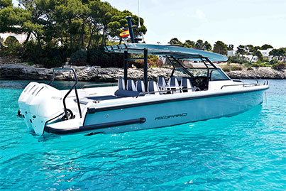 Alquilar lancha Axopar 37 Maverick Mallorca