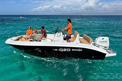 rent motorboat Barqa Q20 Embat Mallorca