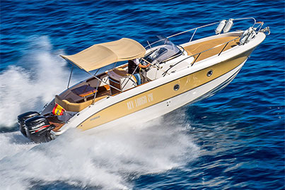 alquilar barco a motor Sessa Key Largo 28 Mallorca
