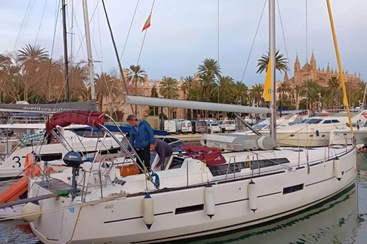 Barca a vela Dufour 460 Grand Large Rosa Mallorca 12