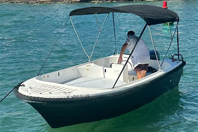 rent boat without licence Marion 500 Cala Dor