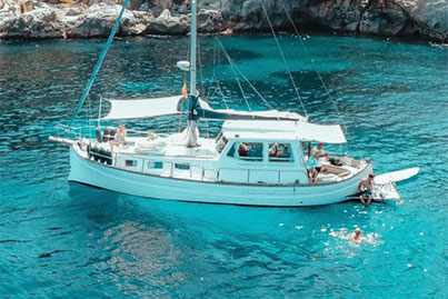 alquiler llaut Myabca Llaut 37TR Zatara Mallorca