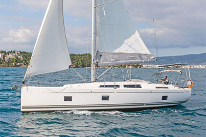 rent sailboat Hanse 418 Seacret Mallorca