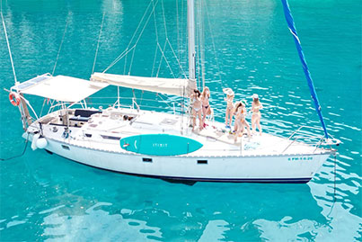 alquilar velero Jeanneau Sun Magic 44 Doria Mallorca