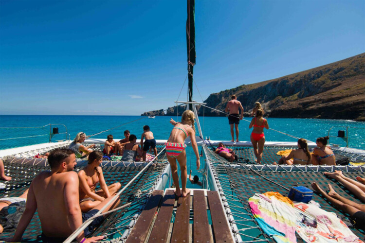 Catamaran Fountaine Pajot Taiti 75 Blue Mediterraneum Mallorca 30