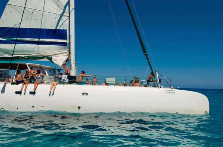 Catamaran Fountaine Pajot Taiti 75 Blue Mediterraneum Mallorca 31