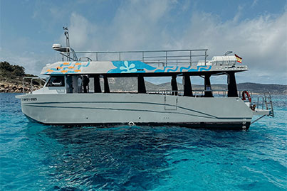 аренда моторной лодки Kattum 40 Marina Starfish Port d-Andratx