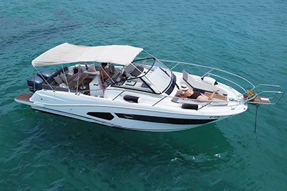 rent motorboat Jeanneau Cap Camarat 10.5 WA Puerto Portals