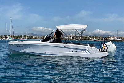 rent motorboat Axopar 22 Pollensa