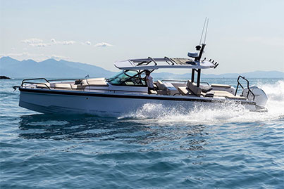 rent motorboat Axopar 37 Brabus Line Alcudia