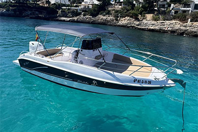 rent motorboat Blueline 21 Open Cala dOr