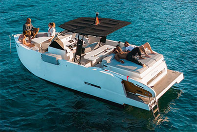 rent motorboat De Antonio D28 Open Mojito Port Calanova