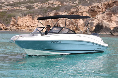 rent Motorboat Bayliner VR6 Can Pastilla