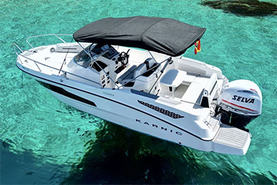 rent motorboat Karnic 601 Alcudia