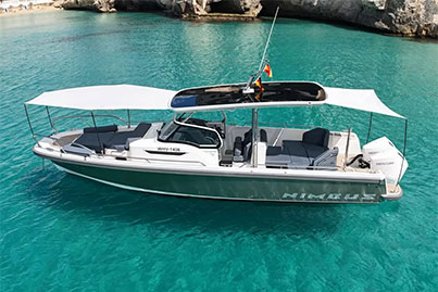 rent motorboat Nimbus T9 Alcudia