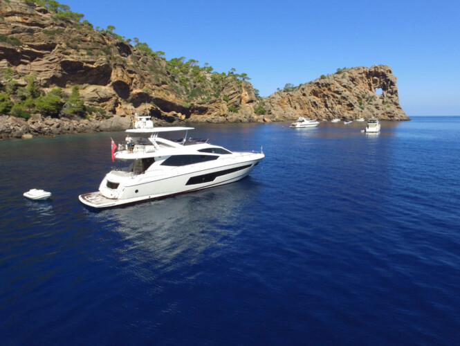 Yacht Sunseeker 75 Raoul W Palma de Majorque 12