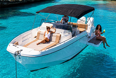 rent motorboat Beneteau Flyer 9 Palma de Mallorca