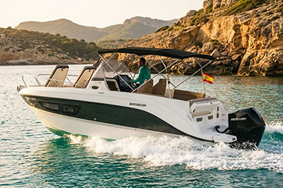 Motorboot mieten Quicksilver Activ 805 Can Pastilla
